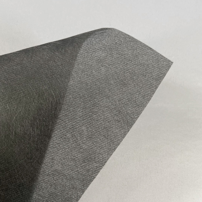 Pâslă de suprafață din fibră de carbon, gri, rezistentă la abraziune, 20 g